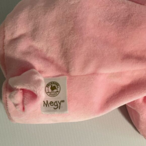 Primrose Megy the Pink Plush Pig Hand Puppet - Picture 3 of 7